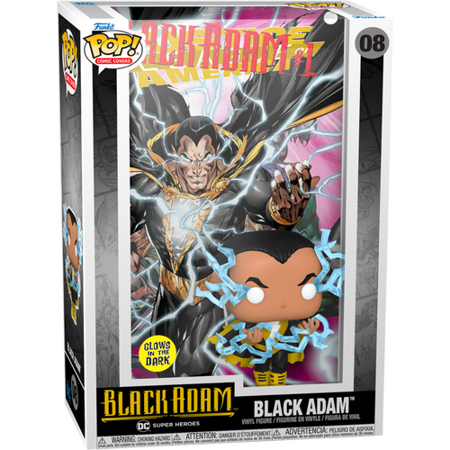 Black Adam (comics) - Black Adam  Glow #08 Pop! Comic Cover