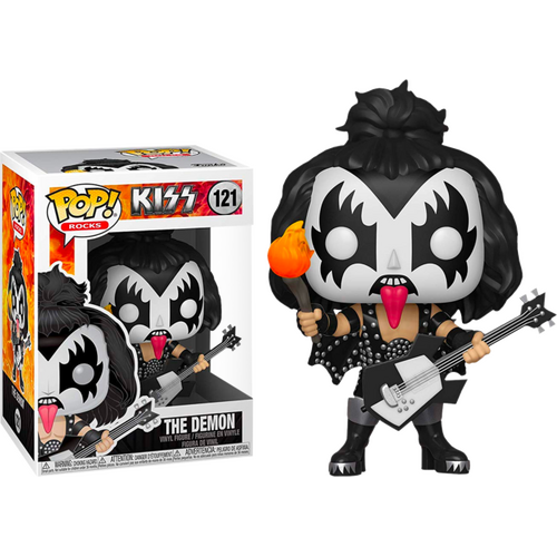 KISS - The Demon Glow US Exclusive #121 Pop! Vinyl
