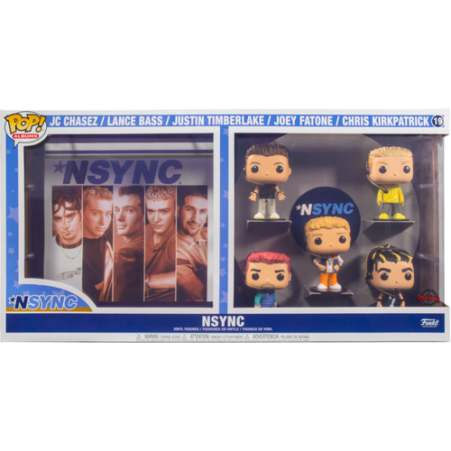 NSYNC - Debut US Exclusive #19 Pop! Album Deluxe 4-pack