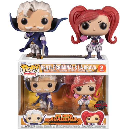 My Hero Academia - Gentle Criminal & La Brava US Exclusive Pop! Vinyl 2-Pack