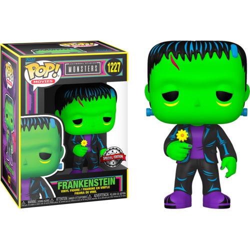 Universal Monsters - Frankenstein Black Light US Exclusive #1227 Pop! Vinyl