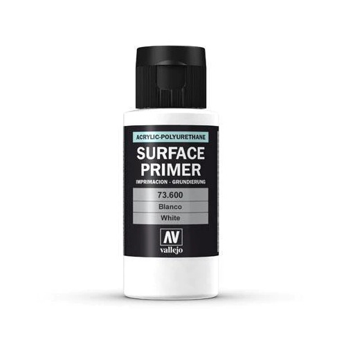 VALLEJO SURFACE PRIMER WHITE 60 ML [73600]