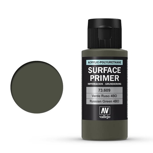 VALLEJO 73609 SURFACE PRIMER RUSSIAN GREEN 4BO 60 ML
