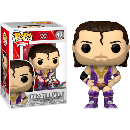WWE - Razor Ramon Purple US Exclusive #47 Pop! Vinyl