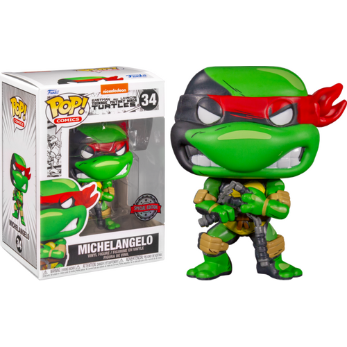 Teenage Mutant Ninja Turtles (comics) - Michelangelo US Exclusive #34 Pop! Vinyl