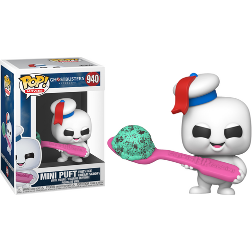 Ghostbusters: Afterlife - Mini Puft with Scoop US Exclusive #940 Pop! Vinyl