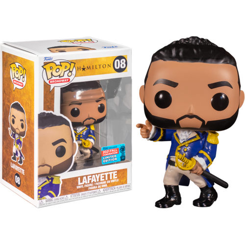 Hamilton - Lafayette NYCC 2021 US Exclusive #08 Pop! Vinyl