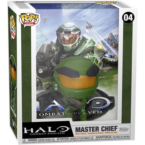 Halo - Master Chief Metallic US Exclusive #04 Pop! Cover