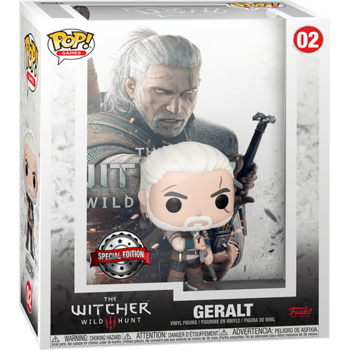 The Witcher 3: Wild Hunt - Geralt US Exclusive #02 Pop! Cover
