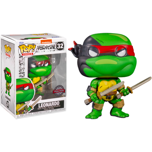 Teenage Mutant Ninja Turtles (comics) - Leonardo US Exclusive #32 Pop! Vinyl