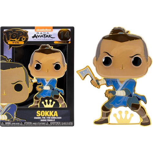 Avatar The Last Airbender - Sokka 4" Pop! Enamel Pin #14
