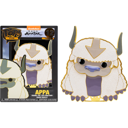 Avatar The Last Airbender - Appa 4" Pop! Enamel Pin