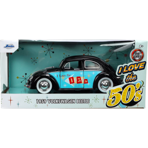 I Love The 50's - 1959 Volkswagon Beetle 1:24 Scale