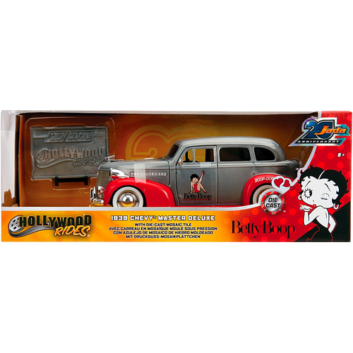 Betty Boop - 1939 Chevy Master Deluxe 1:24 Scale Hollywood Ride