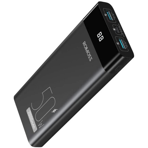 Romoss Power Bank PPD20 20,000 mAh Fast Charging for phones etc