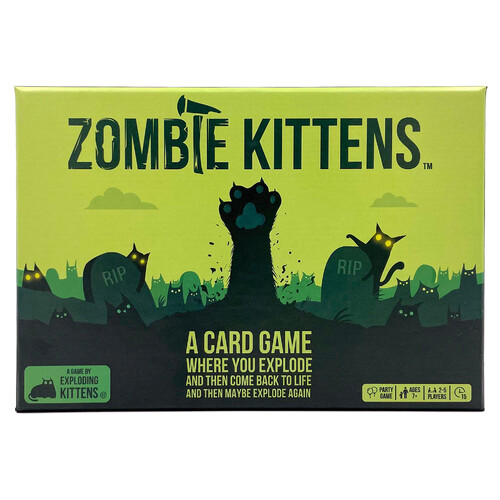Zombie Kittens (By Exploding Kittens) card game