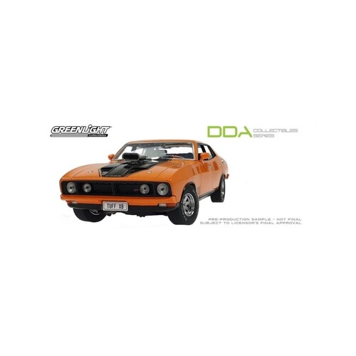 DDA COLLECTIBLES 1/18 SCALE DIE-CAST MODEL CAR - DDA015 - 1974 Ford Falcon XB GT (Orange)