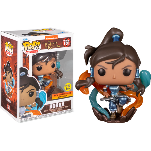 Legend of Korra - Korra Metallic Glow US Exclusive #761 Pop! Vinyl