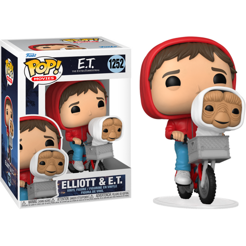 E.T. the Extra-Terrestrial - Elliot & E.T. in Bike Basket #1252 Pop! Vinyl