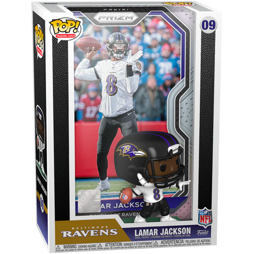 NFL - Lamar Jackson #09 Pop! Trading Card
