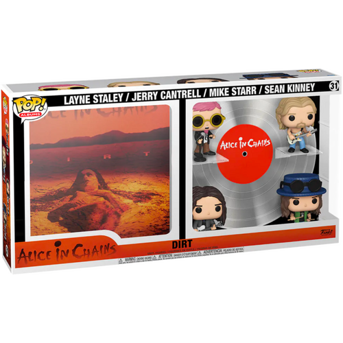 Alice in Chains - Dirt #31 Pop! Album Deluxe 4-Pack