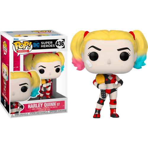 DC Comics - Harley Quinn with Belt US Exclusive #436 Pop! Vinyl
