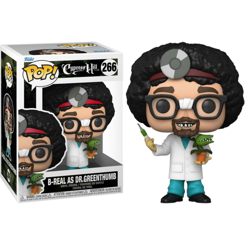 Cypress Hill - B Real (Dr. Greenthumb) #266 Pop! Vinyl