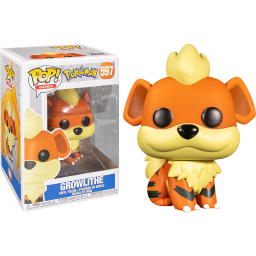 Pokemon - Growlithe Pop! Vinyl [RS] #597