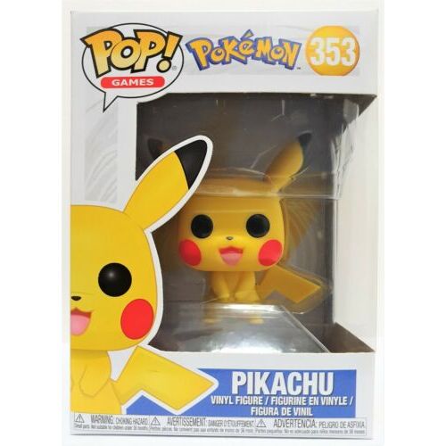 Pikachu # 353 Pokemon 3.75" Vinyl Figure