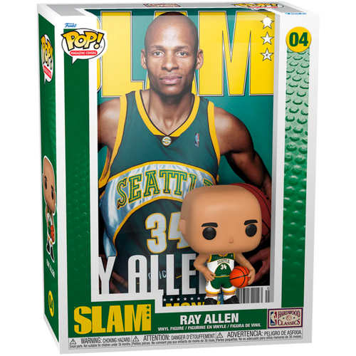 NBA: SLAM - Ray Allen #04 Pop! Magazine Cover