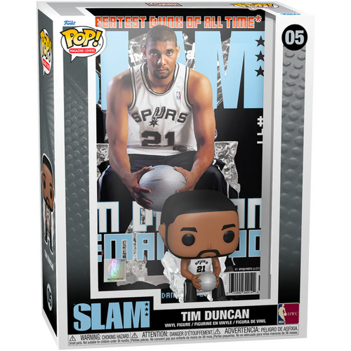 NBA: SLAM - Tim Duncan #05 Pop! Magazine Cover