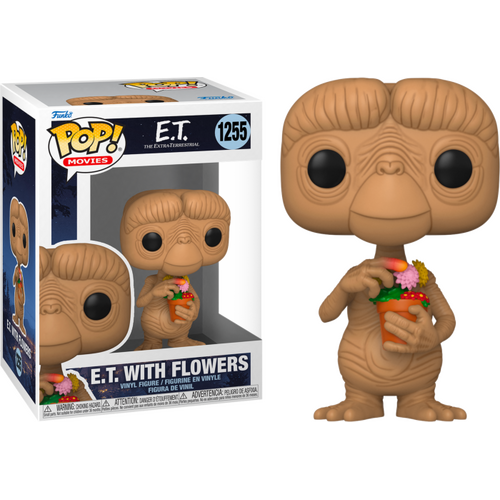 E.T. the Extra-Terrestrial - E.T. with Flowers #1255 Pop! Vinyl