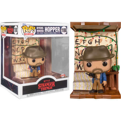 Stranger Things - Byers House: Hopper US Exclusive #1188 Pop! Deluxe
