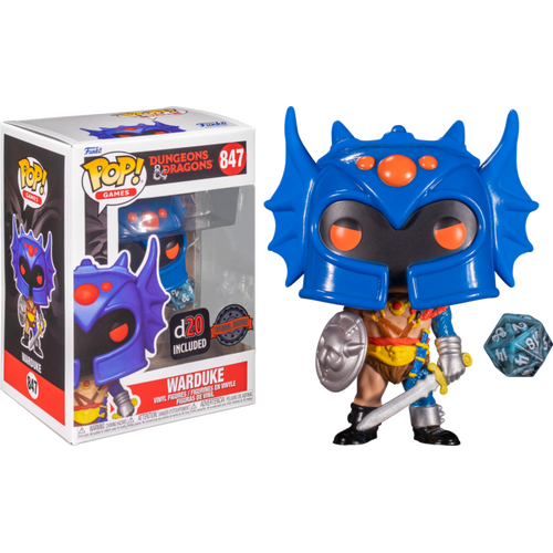 Dungeons & Dragons - Warduke US Exclusive #847 Pop! & Dice