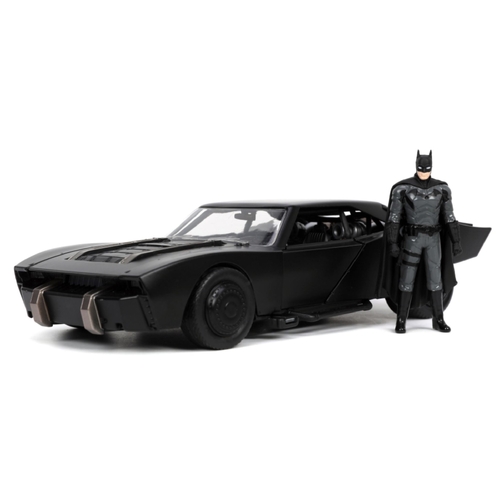 The Batman (2022) - Batmobile with Batman 1:24 Scale Hollywood Ride (JAD32731)