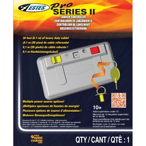ESTES PS II LAUNCH CONTROLLER (2) MODEL ROCKET ACCESSORY [2240]