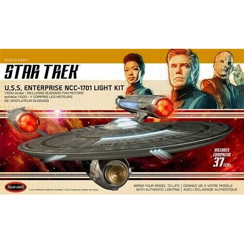 Polar Lights 1/1000 Star Trek Discovery U.S.S.  Enterprise Light Kit