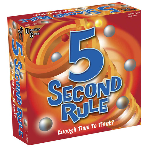 5 Second Rule Board gamne