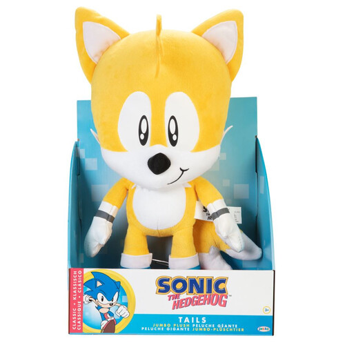 Sonic the Hedgehog Jumbo Plush Tails 20" 50cm
