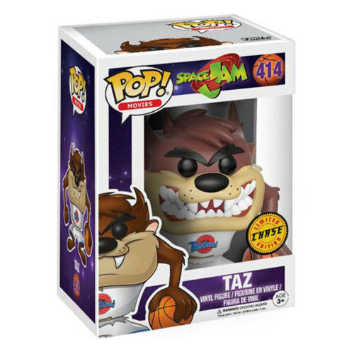 FUNKO POP! CHASE EXCLUSIVE RARE Taz (Space Jam) #414 New