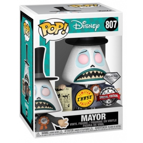 Funko Pop! Disney Nightmare Before Christmas Mayor Chase Diamond special edition #807