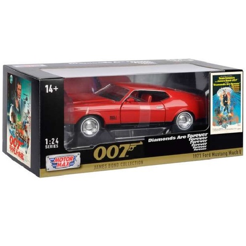MX79851 1:24 1971 Ford Mustang Mach 1 "Diamonds are Forever" James Bond