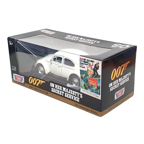 MX79854 1:24 1966 VW Beetle"On Her Majesty's Secret Service" James Bond