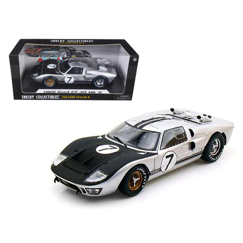 SH404 1:18 #7 1966 Ford GT 40 MKII Black