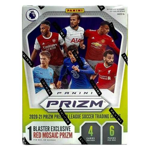 PANINI 2021 Prizm Premier League Soccer Blaster sealed box trading cards