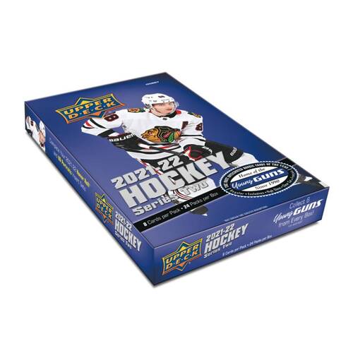 NHL - 2021/22 Upper Deck Hockey S2 - Hobby (Display of 24) Sealed box trading cards season 2