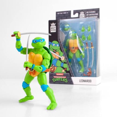 Loyal subjects TEENAGE MUTANT NINJA TURTLES Leonardo BST AXN 5" Action Figure