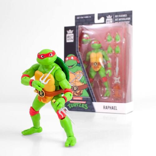 Loyal subjects TEENAGE MUTANT NINJA TURTLES Raphael BST AXN 5" Action Figure