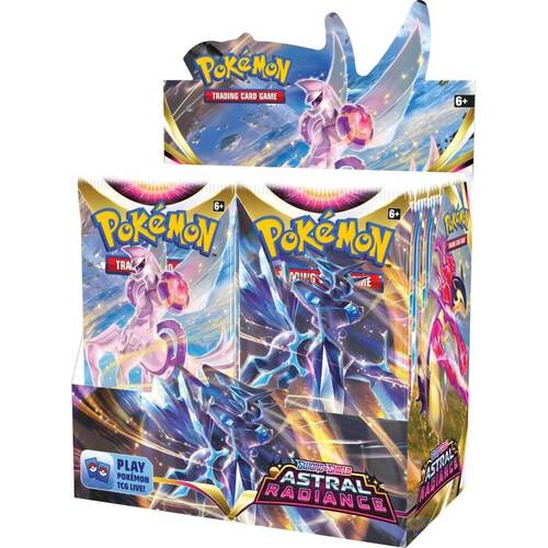 POKEMON TCG Sword and Shield 10 - Astral Radiance Booster 36 packs  Sealed box trading cards