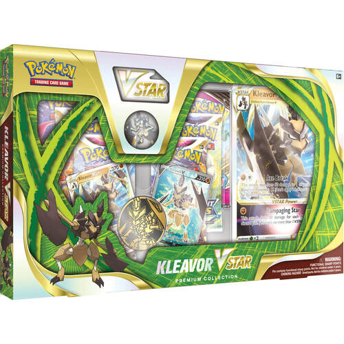POKEMON TCG Kleavor VSTAR Premium Collection Trading card game